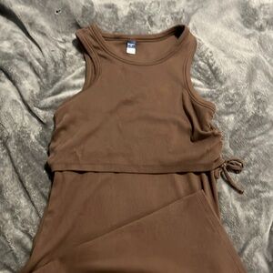 Medium maternity and nursing dress